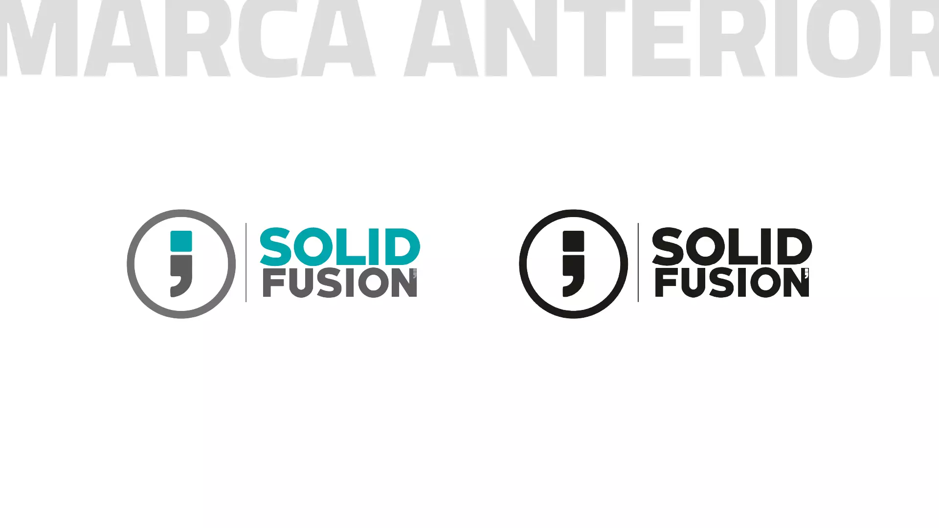 marca anterior redesign principal Anderson Melo Designer Gráfico Identidade Visual Social Media Logomarca Logo IDV Logotipo Solid Fusion Soluções tecnológicas