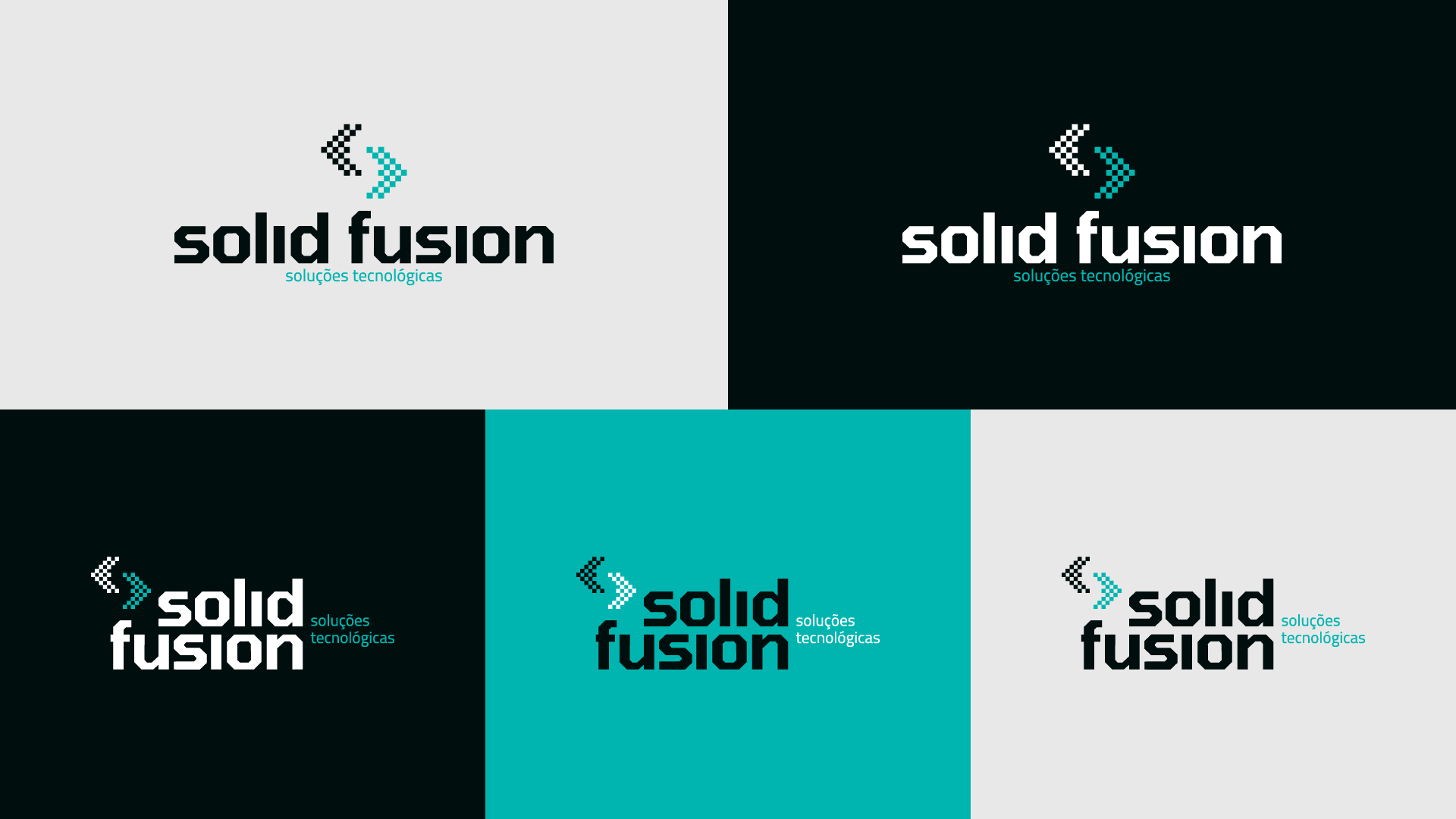 Anson Anderson Melo Designer Gráfico Identidade Visual Social Media Logomarca Logo IDV Logotipo Solid Fusion Soluções tecnológicas