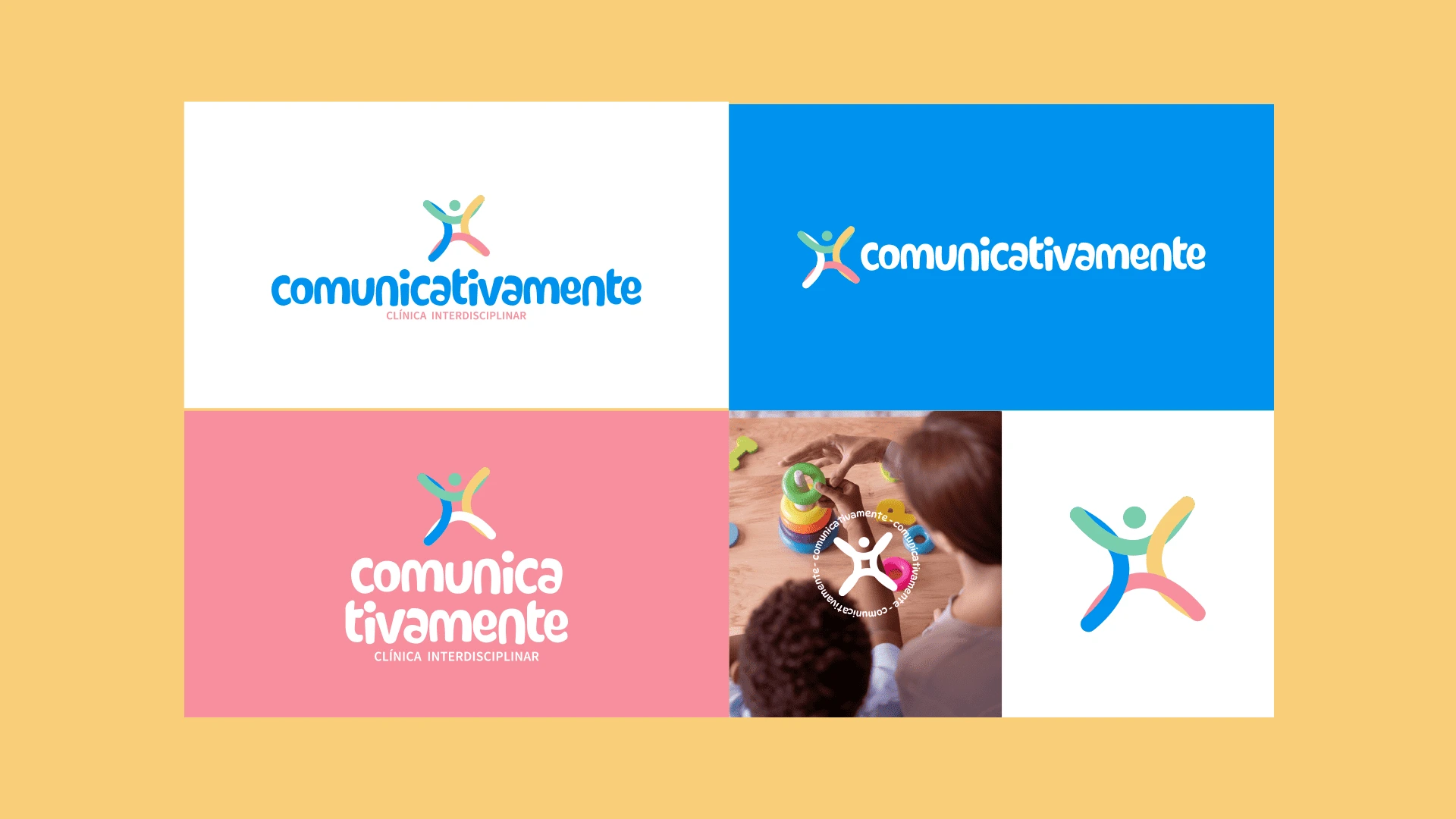 Aplicações da identidade visual Comunicativamente em diferentes contextos e formatos